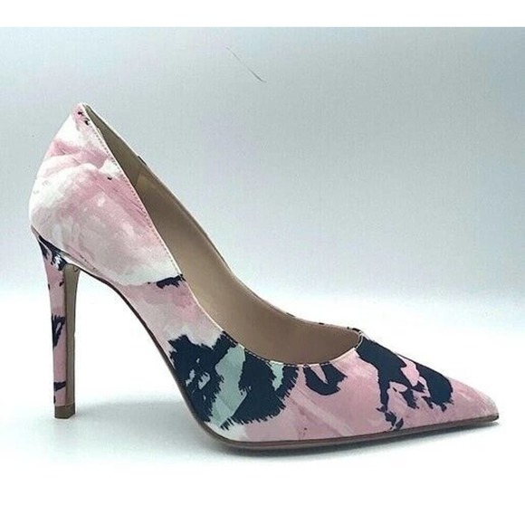Alexandre Vauthier Multicolor Pink Black Mint Alex Pumps EU Size 36 - Picture 1 of 4